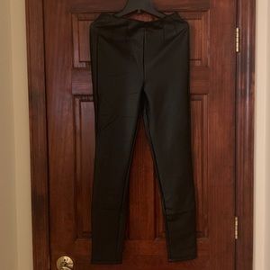 Donovan Faux Leather Leggings